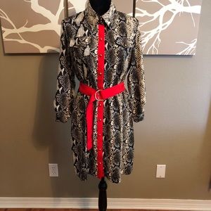 ❤️Snake Print Dress NWOT❤️